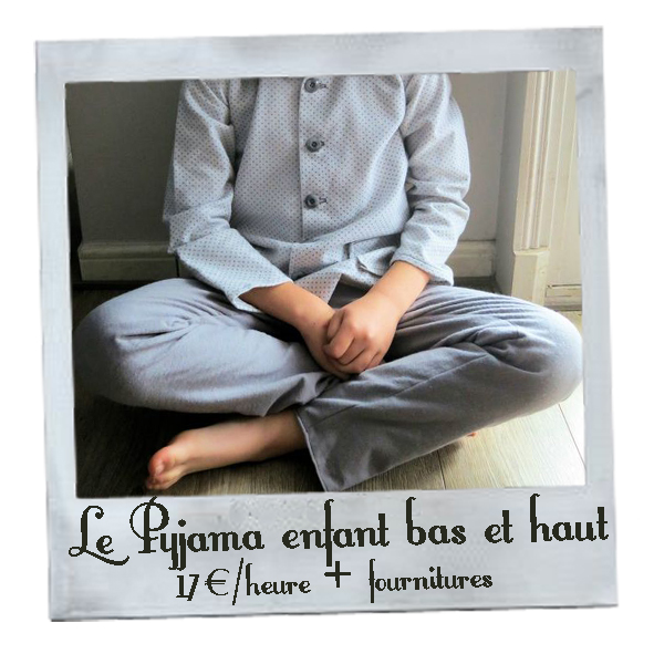 pyjama enfant couture